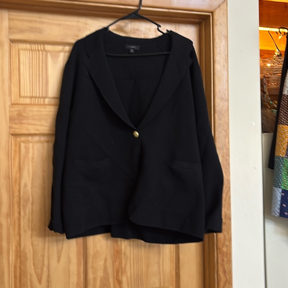 J Crew Wool blend Sweater Blazer